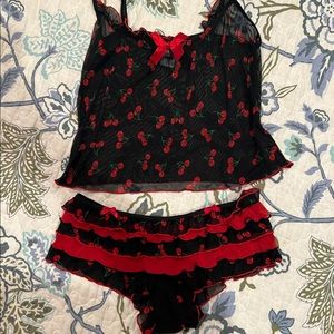 Cherry Lingerie set